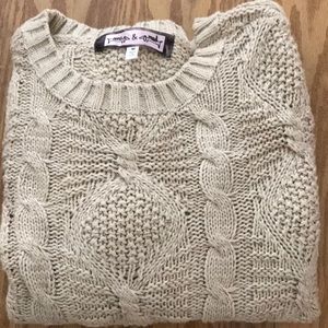 OONA & MAUD cable knit sweater